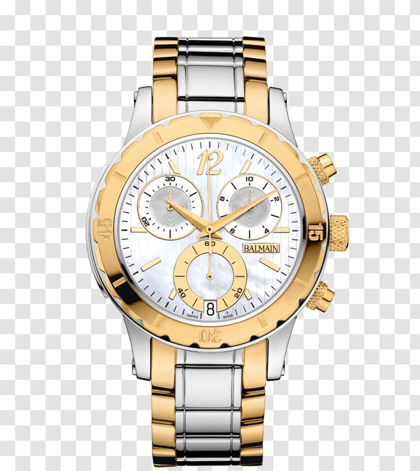 Michael Kors Watch Gold Balmain Physical Vapor Deposition - Platinum Transparent PNG