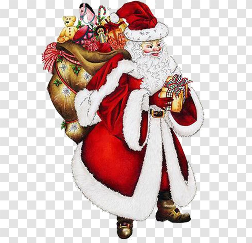 Santa Claus Christmas Ornament Costume Design Transparent PNG