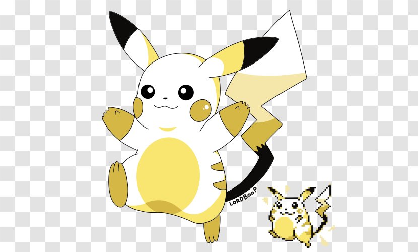 Pikachu Pokémon Yellow DeviantArt Sprite Image - Kanto Transparent PNG