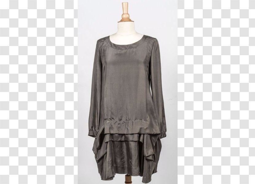 Blouse Sleeve Dress Neck - Day - Karl Lagerfield Transparent PNG