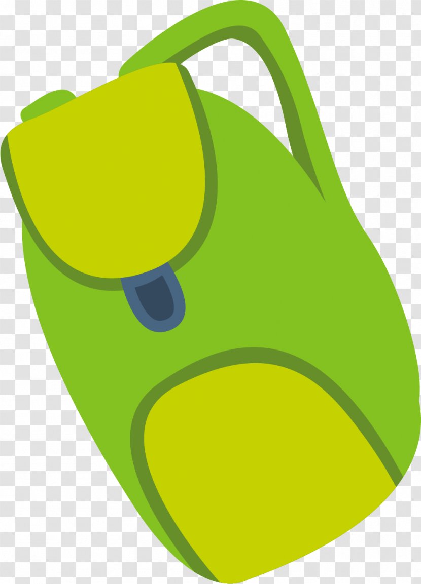 Backpack Clip Art - Bag - Cartoon Green Transparent PNG