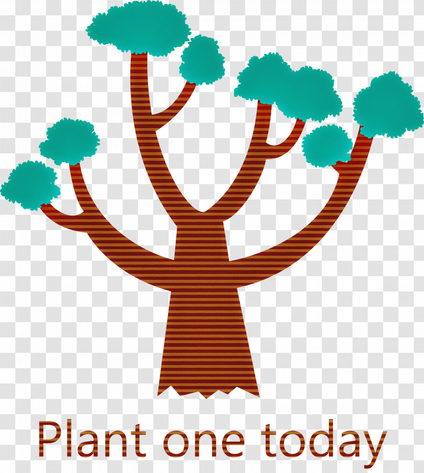 Plant One Today Arbor Day Transparent PNG