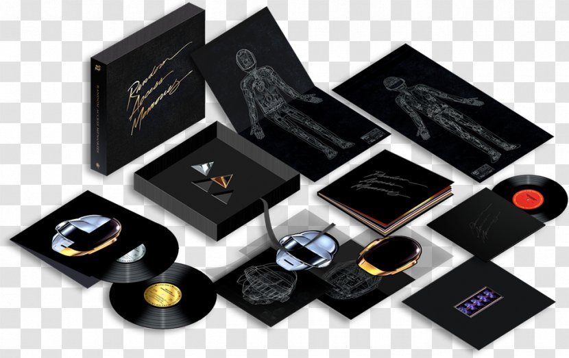 Daft Punk Random Access Memories Box Set Phonograph Record Album - Flower Transparent PNG