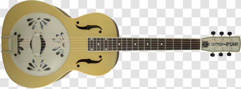 Resonator Guitar Gretsch G9221 Bobtail Acoustic Transparent PNG