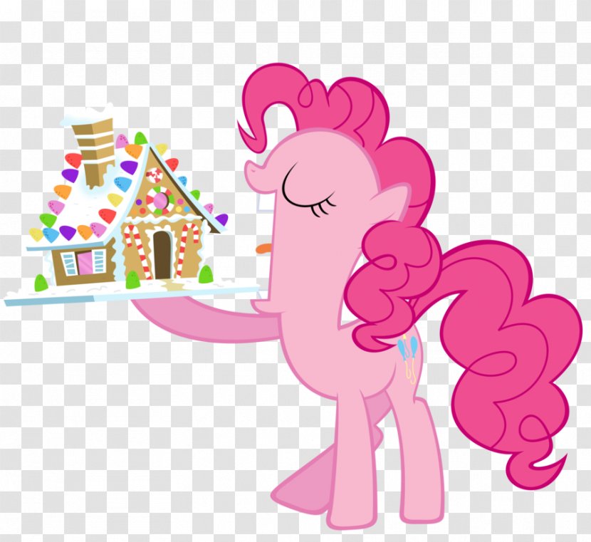 Pinkie Pie Cherry Cupcake Rainbow Dash Pony - Frame - Cake Transparent PNG