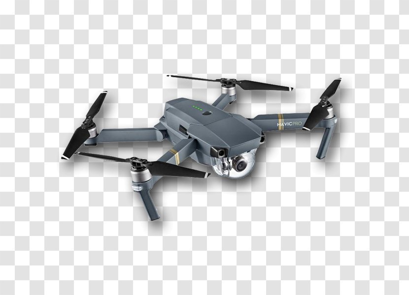 Mavic Pro Quadcopter Unmanned Aerial Vehicle DJI Multirotor - Drones Transparent PNG