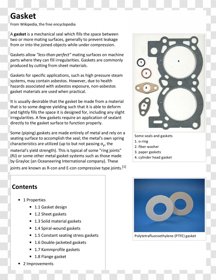 Best Choice Automotive Head Gasket Paper Seal - Brand Transparent PNG