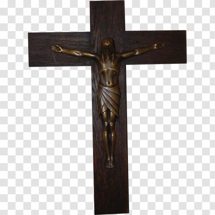 Crucifixion Of Jesus Christian Cross In The Arts - Wood Transparent PNG