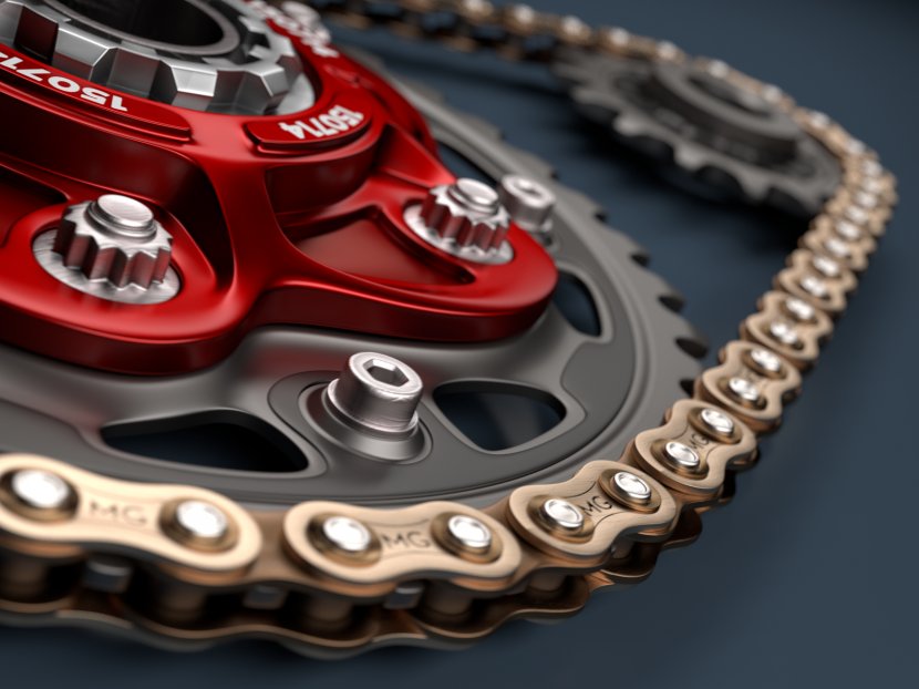 Roller Chain Drive Sprocket Belt - Gear Transparent PNG
