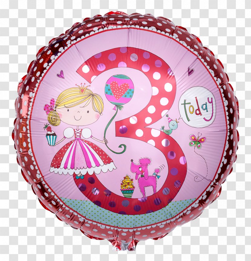 Toy Balloon Birthday Blahoželanie Wish - Frame Transparent PNG