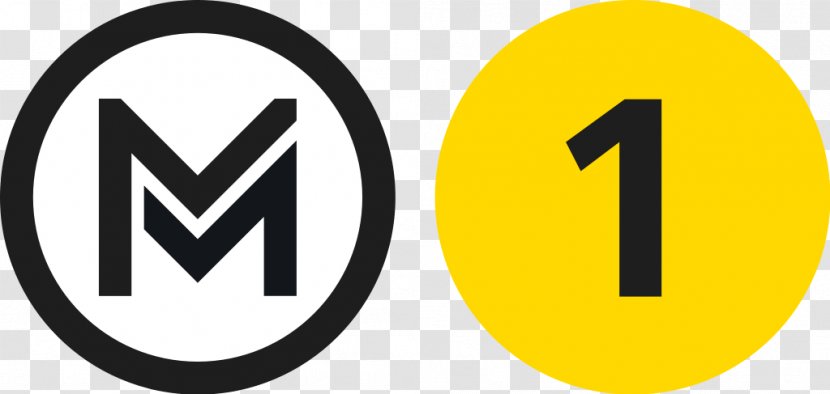 Line 1 Rapid Transit Budapest Metro Rail Transport London Underground - Logo - Máy Bay Transparent PNG