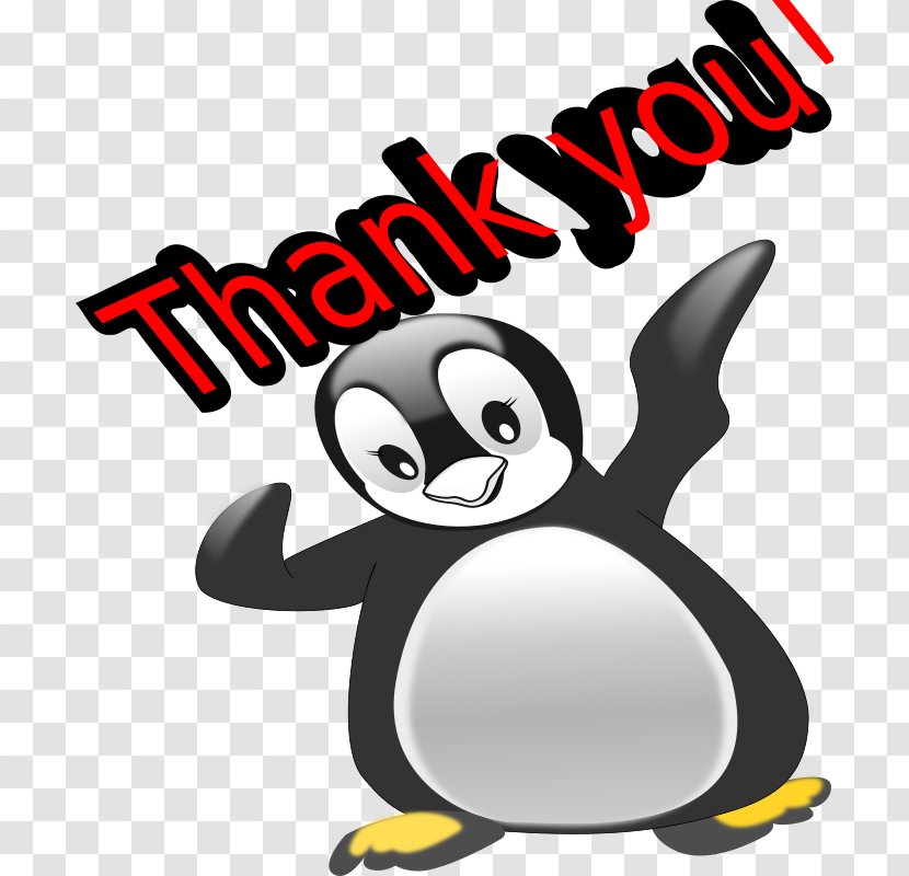 Penguin YouTube Bird Clip Art - Thanks Clipart Transparent PNG