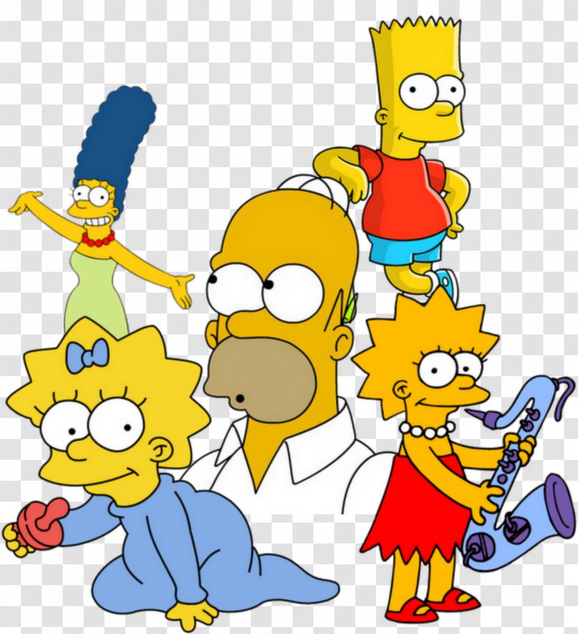 Maggie Simpson Bart Lisa Homer Reverend Lovejoy - Organism - Simpsons Transparent PNG