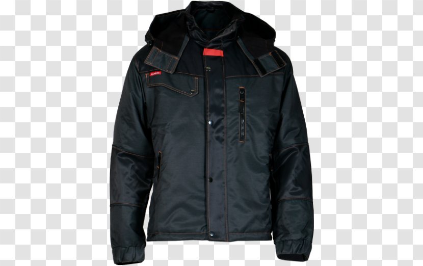 Jacket Hood Windstopper Snickers Workwear - Zipper Transparent PNG