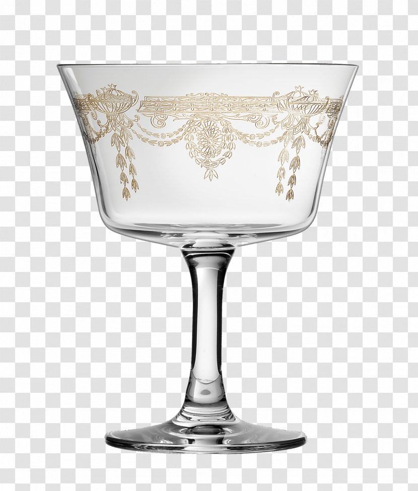 Wine Glass Fizz Cocktail Martini Champagne Transparent PNG