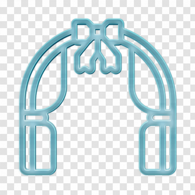 Heart Icon Wedding Icon Wedding Arch Icon Transparent PNG