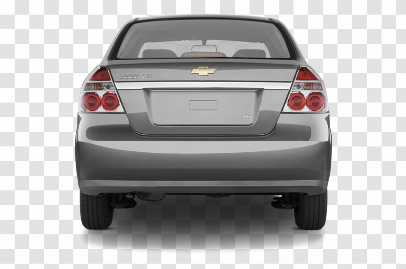 Mid-size Car 2011 Chevrolet Aveo 2007 - Trunk Transparent PNG
