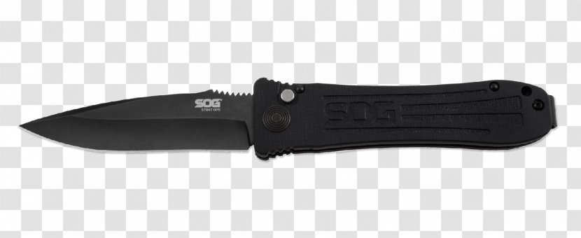 Bowie Knife Serrated Blade SOG Specialty Knives & Tools, LLC - Cold Weapon Transparent PNG