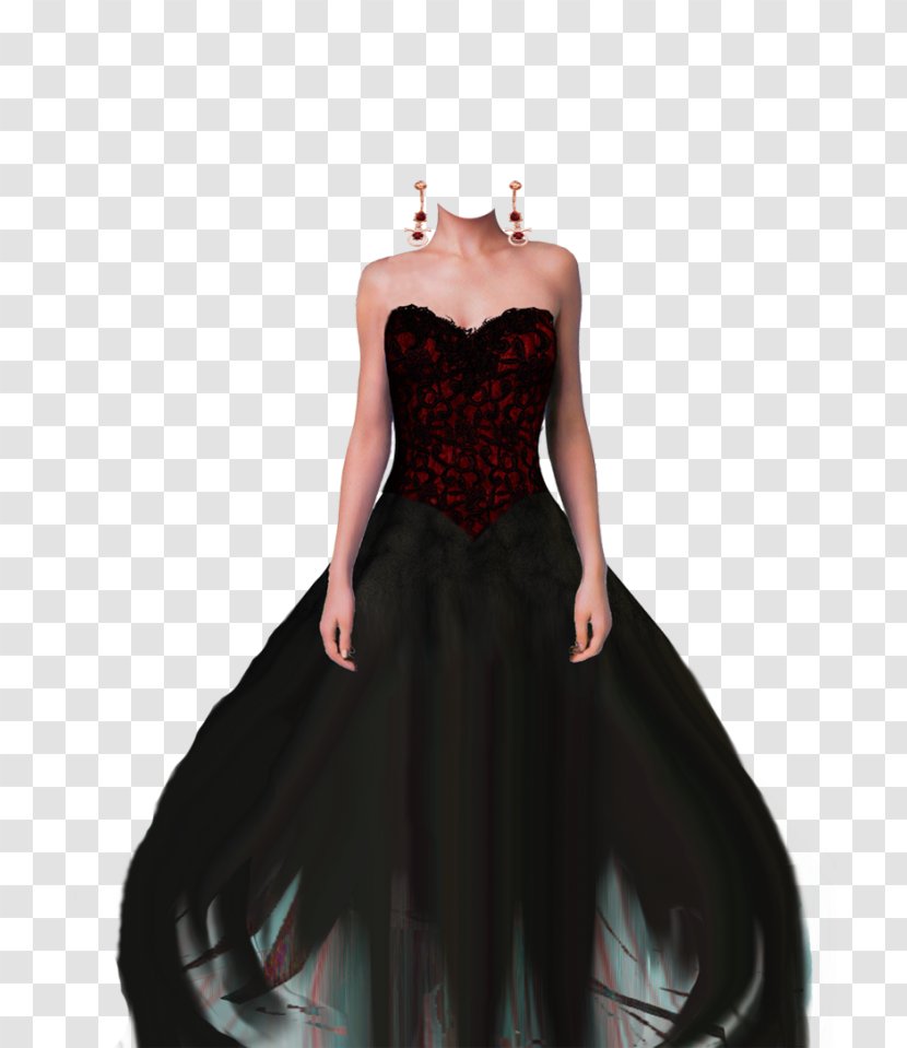 Little Black Dress Litex šaty Dámské S Křidélkovým Rukávem. 90304901 černá M Gown - Corset Transparent PNG