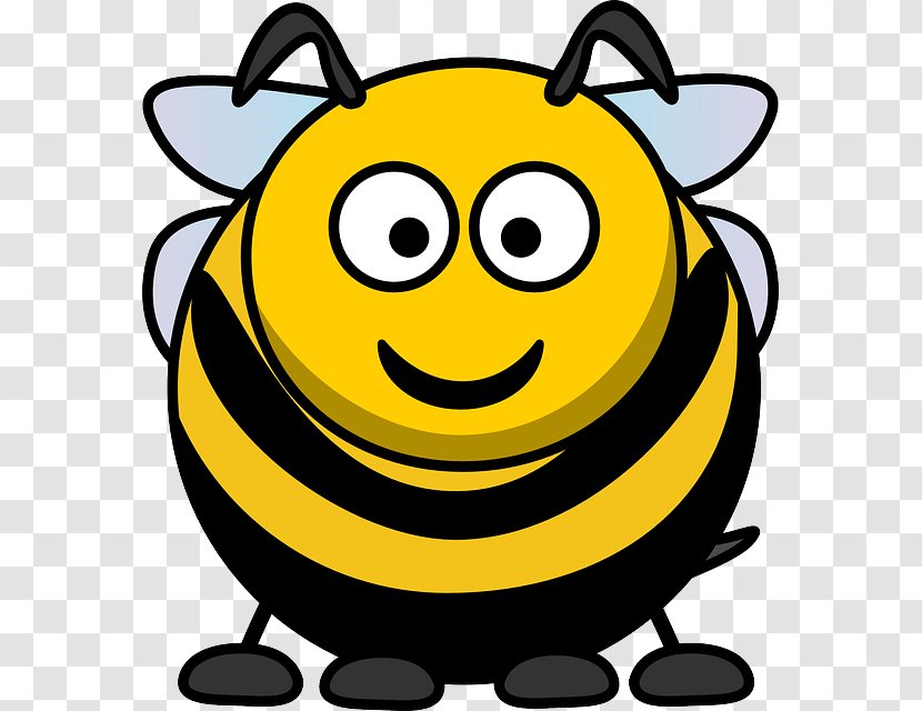 Bee Free Content Clip Art - Honey - Yellow Cartoon Transparent PNG