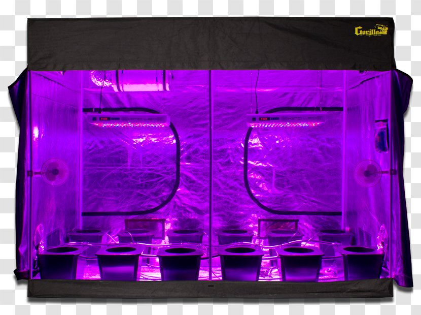 Growroom Light-emitting Diode Hydroponics Display Device - Indoor Grow Box Kit Transparent PNG