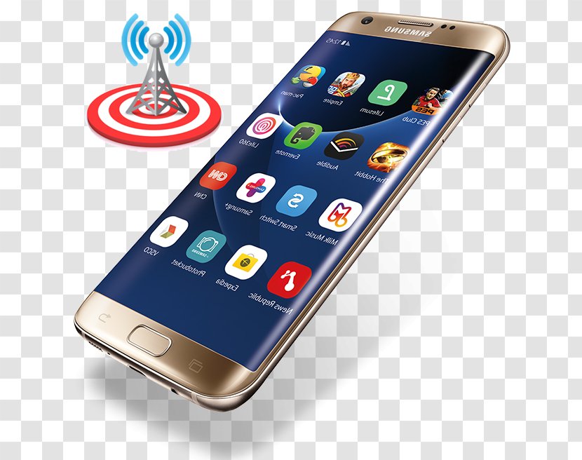 Feature Phone Smartphone Samsung GALAXY S7 Edge Headphones Transparent PNG