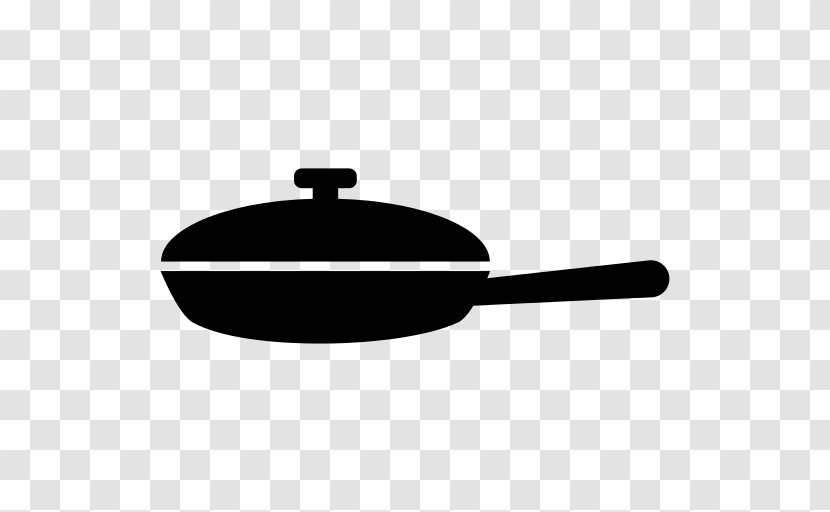 Cookware Frying Pan Cooking - Black And White Transparent PNG