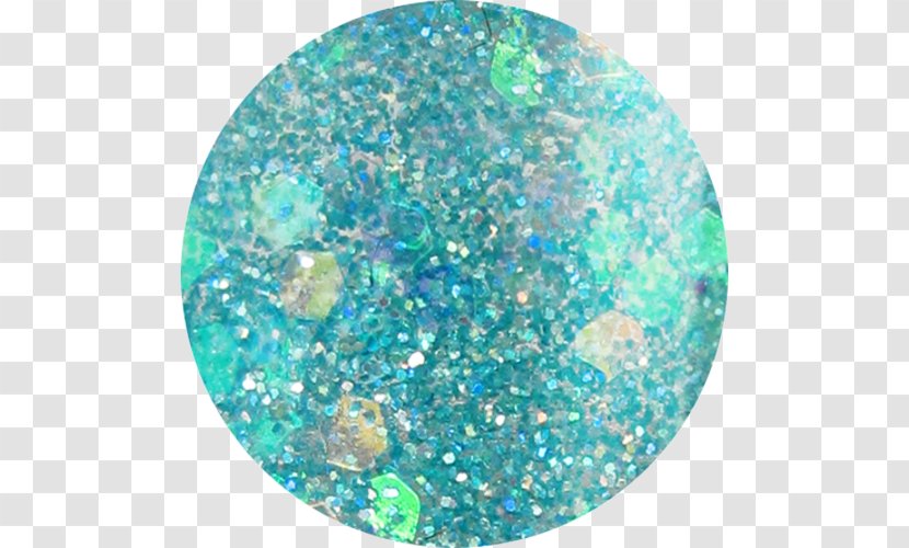 Glitter Circle Organism - Blue - Firecracker Accessories Transparent PNG