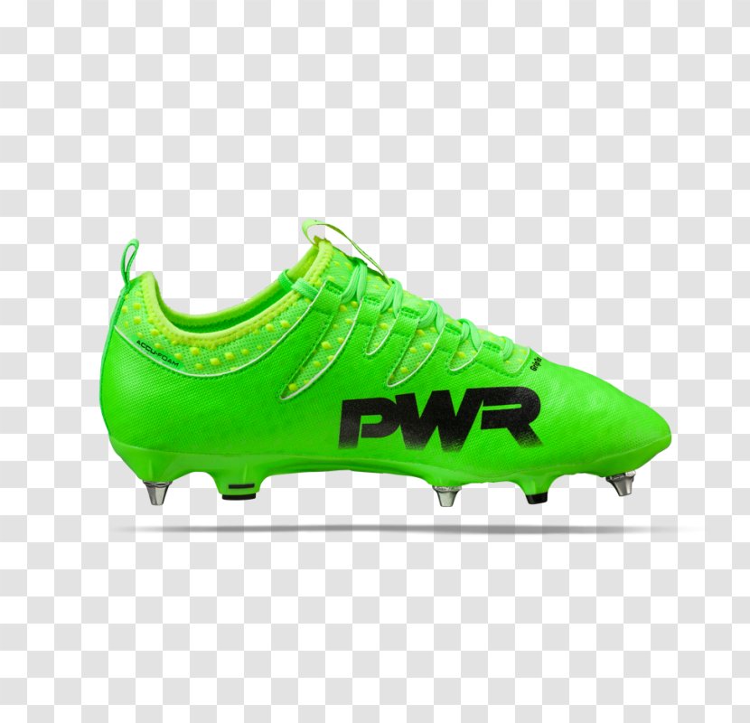 Green Cleat Football Boot Shoe Puma - Grass Transparent PNG
