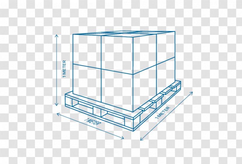 Pallet Box Freight Transport - Material Transparent PNG