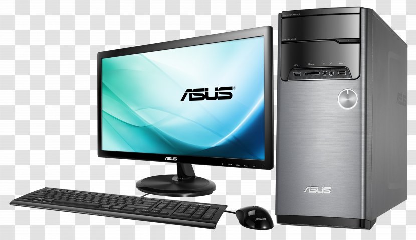 Desktop Computers ASUS Personal Computer GeForce - Multimedia Pc - PC Transparent PNG