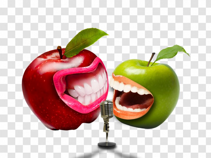 Poster Singing Download - Cartoon - Apple Transparent PNG