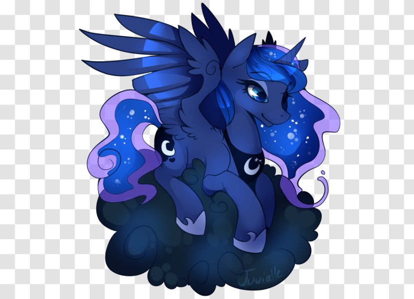 Horse Cobalt Blue Cartoon - Organism Transparent PNG