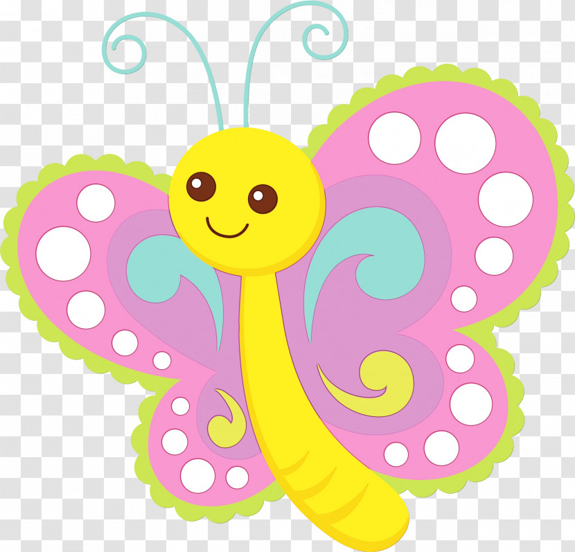 Butterflies Insect Cartoon Drawing Free Transparent PNG