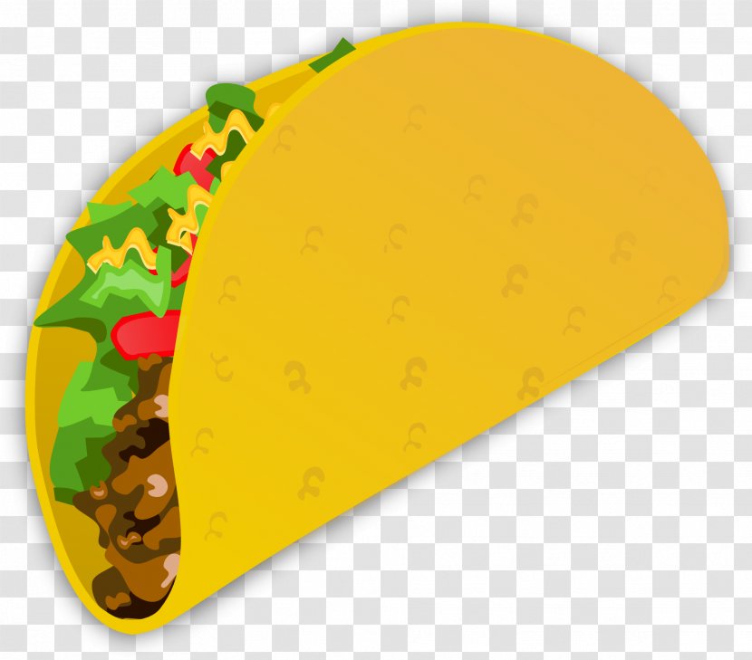 Taco Mexican Cuisine Fast Food Junk Clip Art - Vegetables, Meat Burrito Transparent PNG