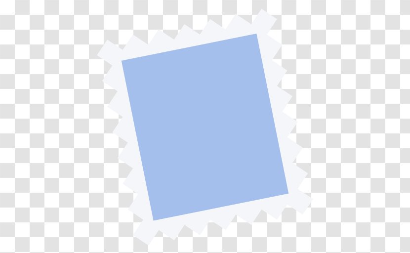 Electric Blue Square Angle Brand - Appicns Mail Transparent PNG