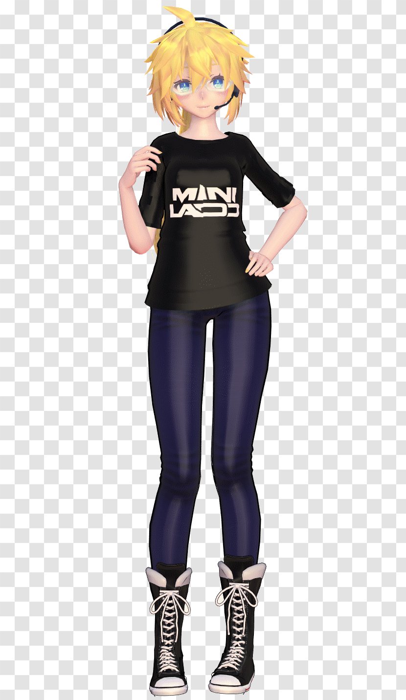 Leggings MINI Cooper MikuMikuDance Model - Silhouette - Mmd Blouse Transparent PNG