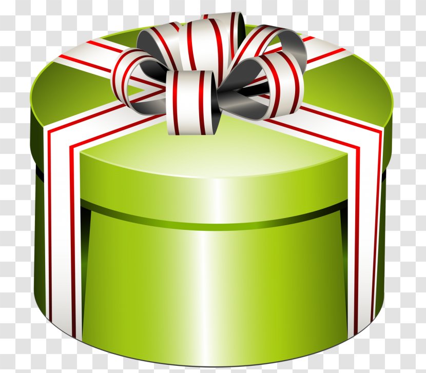 Christmas Gift Clip Art - Green Transparent PNG