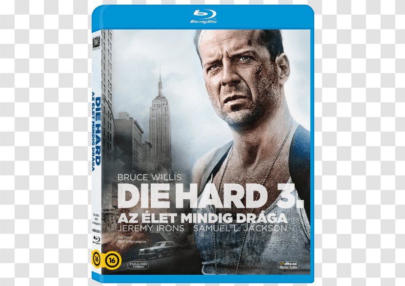 Bruce Willis Die Hard With A Vengeance Blu-ray Disc Trilogy John McClane Transparent PNG