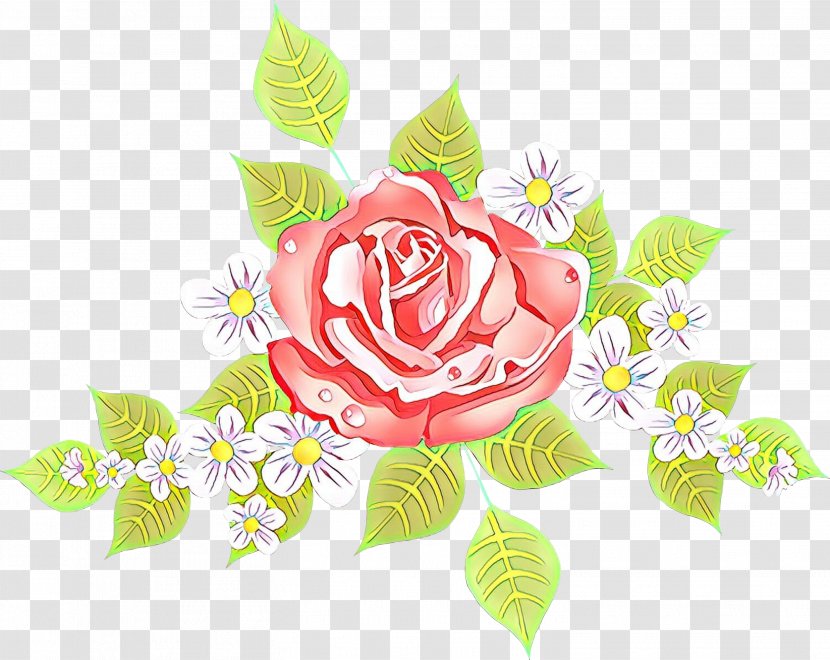 Garden Roses - Cartoon - Petal Plant Transparent PNG