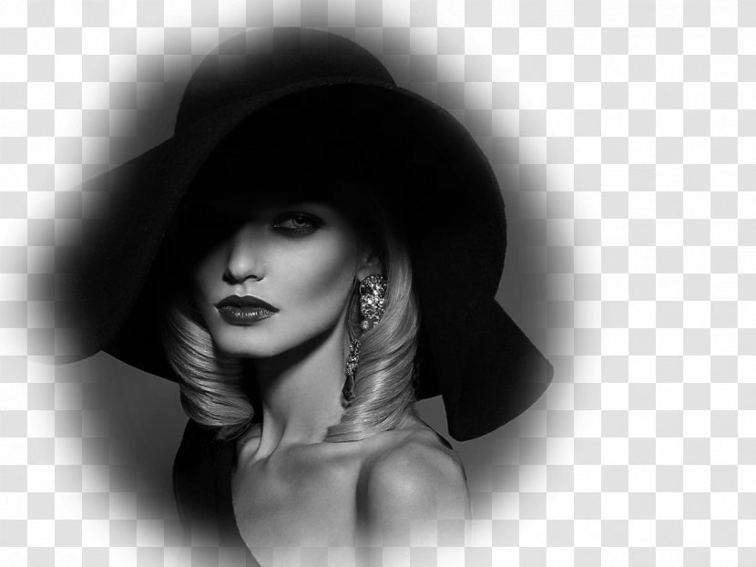 Monochrome Photography Black And White Woman - Photographer - Glamour Transparent PNG