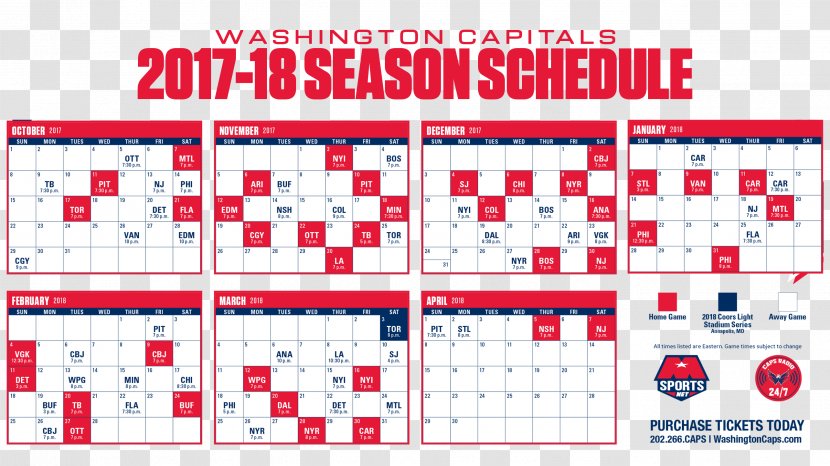 Washington Capitals 2017–18 NHL Season 2016–17 Russian Machine Never Breaks 0 - National Hockey League Transparent PNG