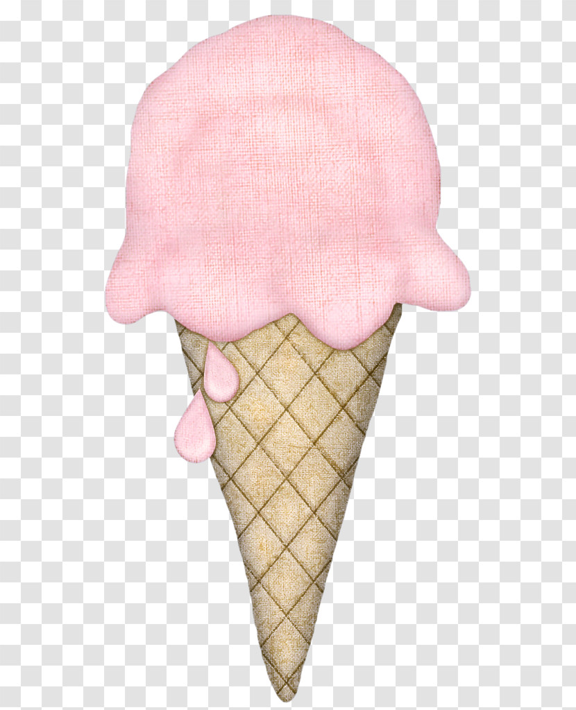 Ice Cream Cone Cone Transparent PNG