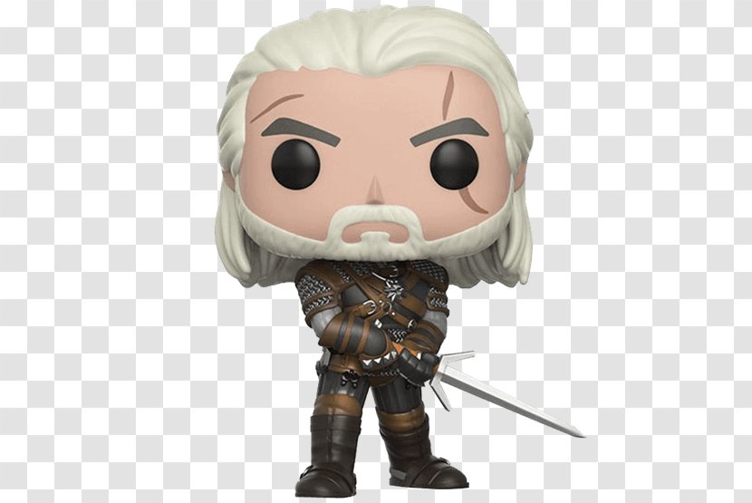 The Witcher 3: Wild Hunt Geralt Of Rivia Funko Video Game - Collectable Transparent PNG