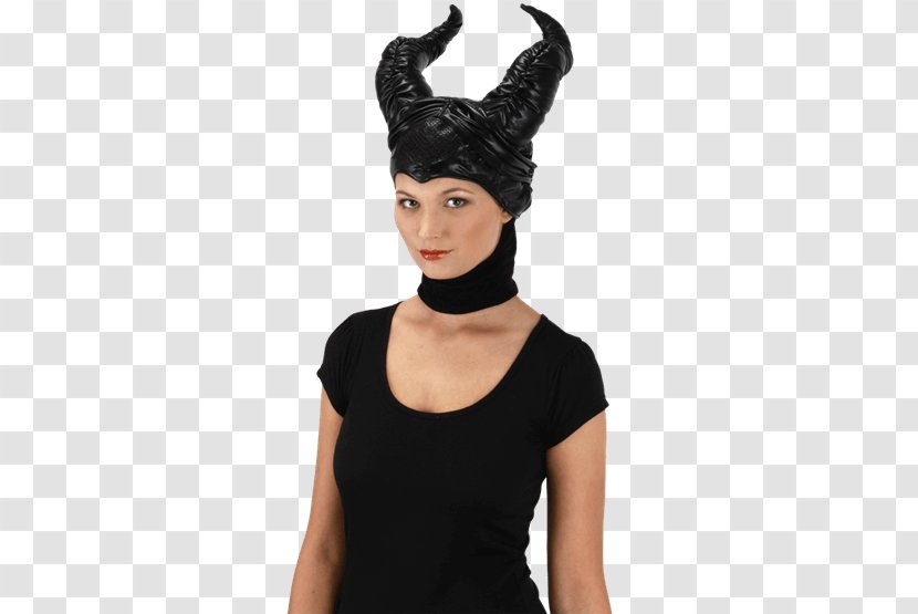 Angelina Jolie Maleficent Princess Aurora Headpiece Costume - Neck Transparent PNG