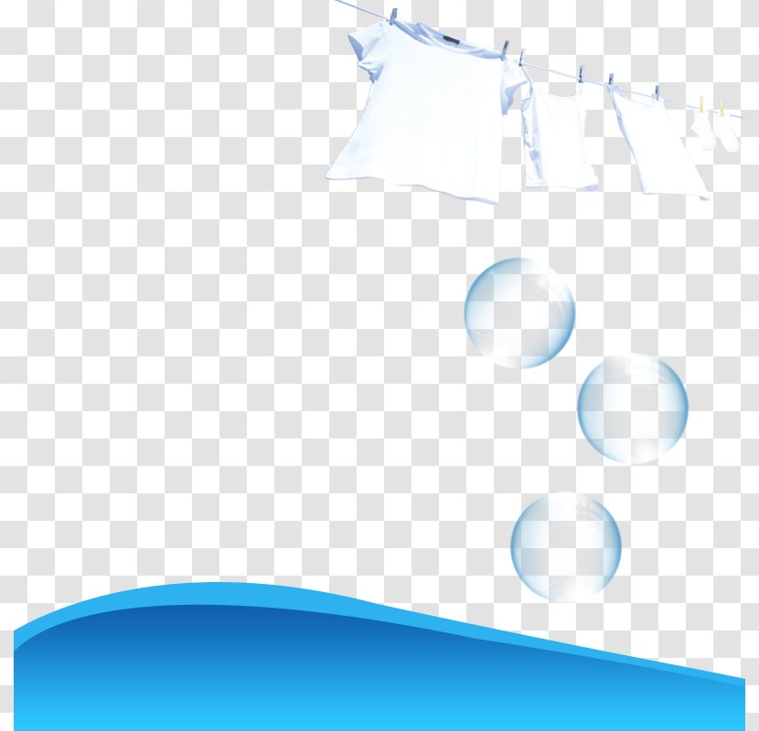 Blue Sky Wallpaper - Microsoft Azure - Laundry Products Templates Transparent PNG