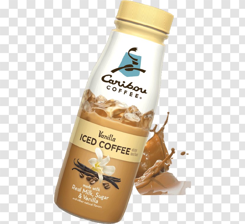 Iced Coffee Cafe Latte Caffè Mocha - Chocolate - Caribou Transparent PNG