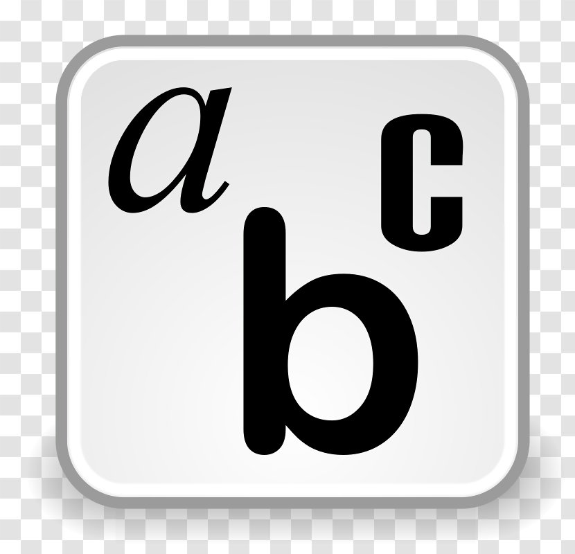 Typeface Clip Art - Symbol - Fonts Clipart Transparent PNG