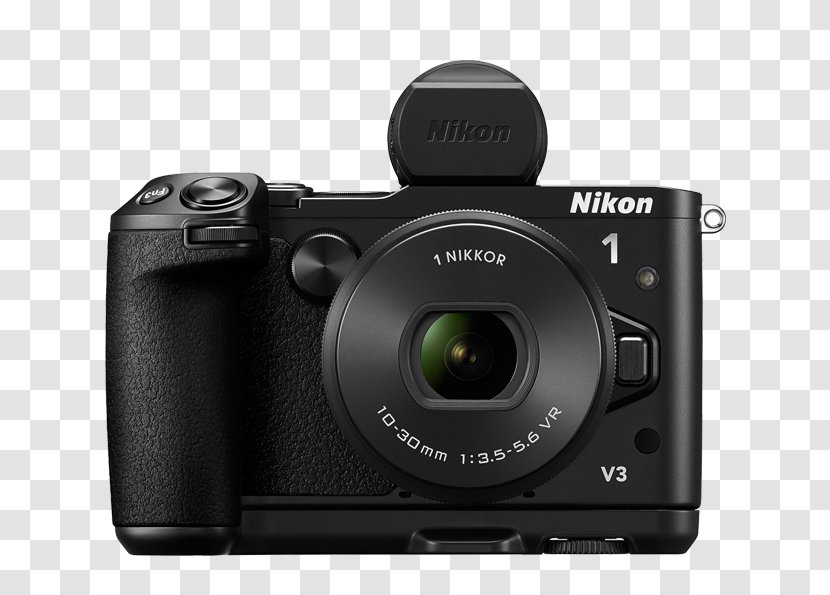 Nikon 1 V2 1-mount Mirrorless Interchangeable-lens Camera CX Format Transparent PNG