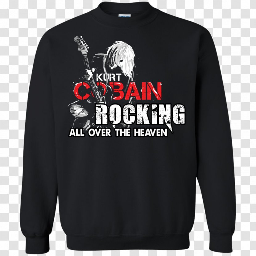 T-shirt Hoodie Sleeve Sweater - Longsleeved Tshirt - Kurt Cobain Transparent PNG